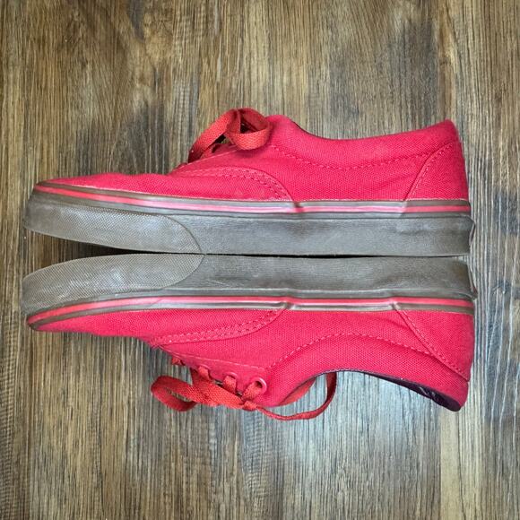Vans Era Racing Red Gum bottom Mens size 6 Womens size 7.5 - Picture 4 of 10